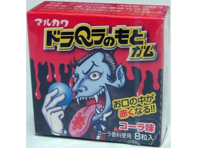 丸川製菓 ドラＱラのもとガム 【数量限定】 △ 【購入入数１８個】