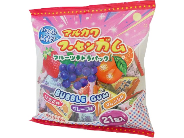 丸川製菓 フルーツテトラパック □お取り寄せ品 【購入入数２０個】