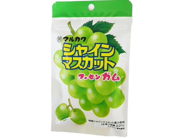 丸川製菓 シャインマスカットフーセンガム チャック袋 □お取り寄せ品 【購入入数１８０個】