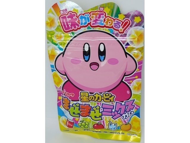 丸川製菓 星のカービィまぜまぜミックスガム ４７ｇ 【新商品 3/1 発売】 □お取り寄せ品 【購入入数１８０個】