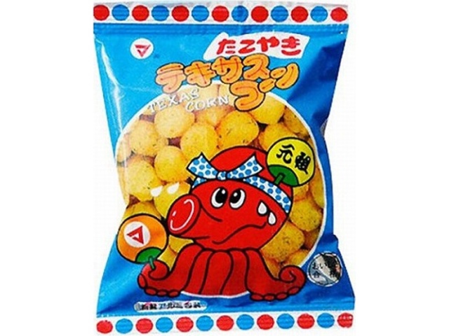 松山製菓 テキサスコーンたこやき １０ｇ 【数量限定】 △ 【購入入数３０個】