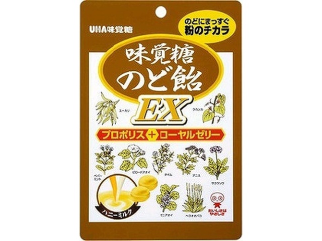 味覚糖 のど飴ＥＸ（袋）９０ｇ △ 【購入入数６個】