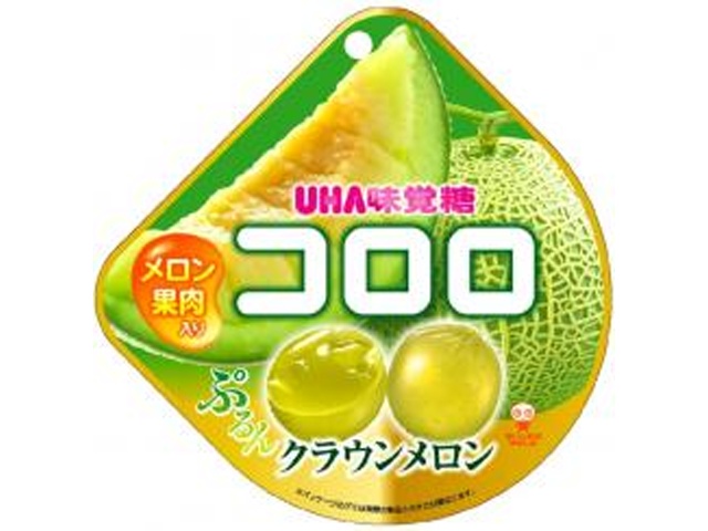 味覚糖 コロロ クラウンメロン４０ｇ 【新商品 2/23 発売】  【購入入数６個】