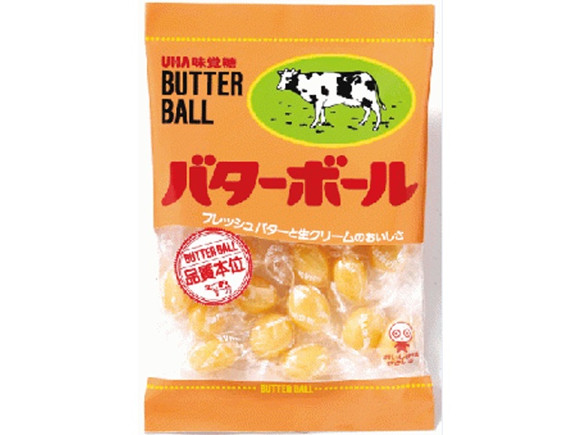 味覚糖 バターボール １０４ｇ □お取り寄せ品 【購入入数７２個】