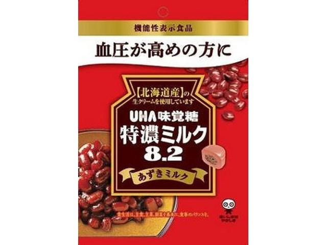 味覚糖 機能性表示食品特濃ミルクあずきミルク △ 【購入入数６個】