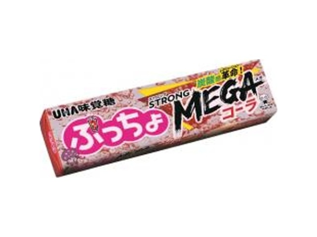 味覚糖 ぷっちょスティックＭＥＧＡコーラ１０粒 △ 【購入入数１０個】