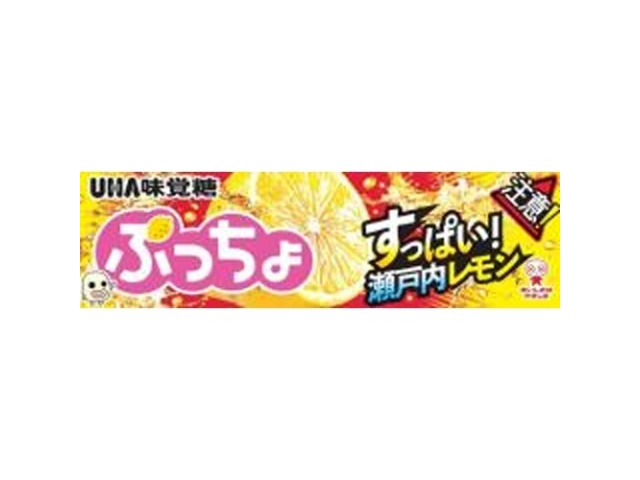 味覚糖 ぷっちょスティック すっぱい瀬戸内レモン △ 【購入入数１０個】