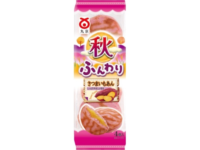 丸京 秋ふんわり焼き ４個 □お取り寄せ品 【購入入数１２個】