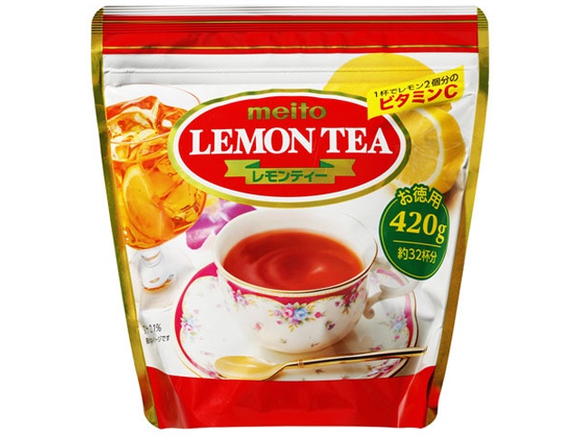 ｍｅｉｔｏ レモンティー ４２０ｇ 【新商品 3/2 発売】 □お取り寄せ品 【購入入数２８個】