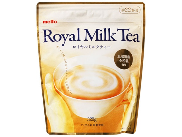 ｍｅｉｔｏ ロイヤルミルクティー３２０ｇ 【新商品 3/2 発売】 □お取り寄せ品 【購入入数２８個】