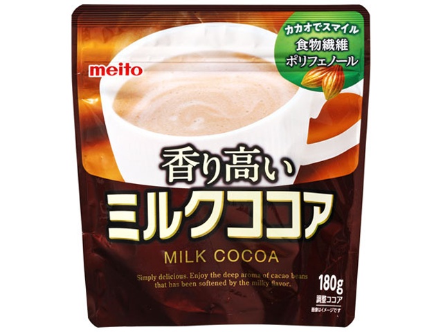 ｍｅｉｔｏ 香り高いミルクココア１８０ｇ 【新商品 3/2 発売】 □お取り寄せ品 【購入入数２８個】