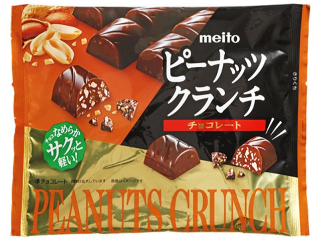 ｍｅｉｔｏ ピーナッツクランチチョコレート ８４ｇ □お取り寄せ品 【購入入数３６個】