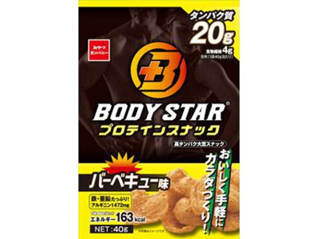 おやつカンパニー ボディスタープロテインバーベキュー味  【購入入数２４個】