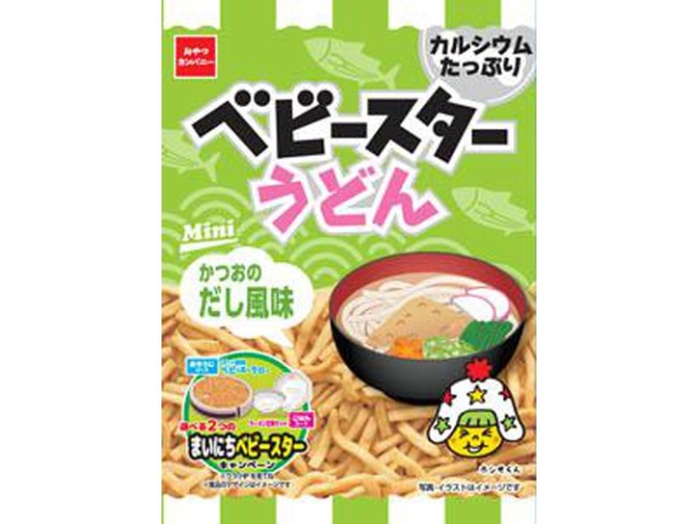 ベビースター うどんかつおだし味２０ｇ △ 【購入入数６０個】