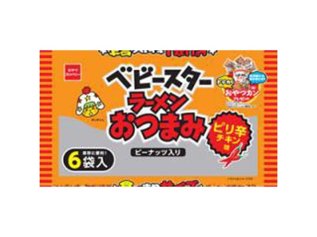 ベビースター ラーメンおつまみ６袋入 【今月の特売 菓子】 □お取り寄せ品 【購入入数１５個】