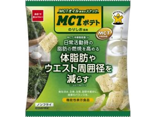 おやつカンパニー ＭＣＴポテト のりしお風味４０ｇ □お取り寄せ品 【購入入数２４個】