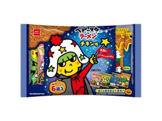 おやつカンパニー ハロウィンベビースターチキン味６袋入 【数量限定】 □お取り寄せ品 【購入入数１５個】