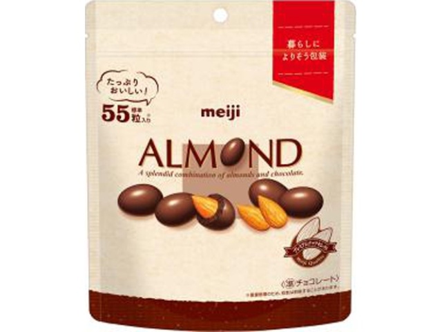 明治 アーモンドチョコシンプル包装大容量 ２３１ｇ □お取り寄せ品 【購入入数１０個】