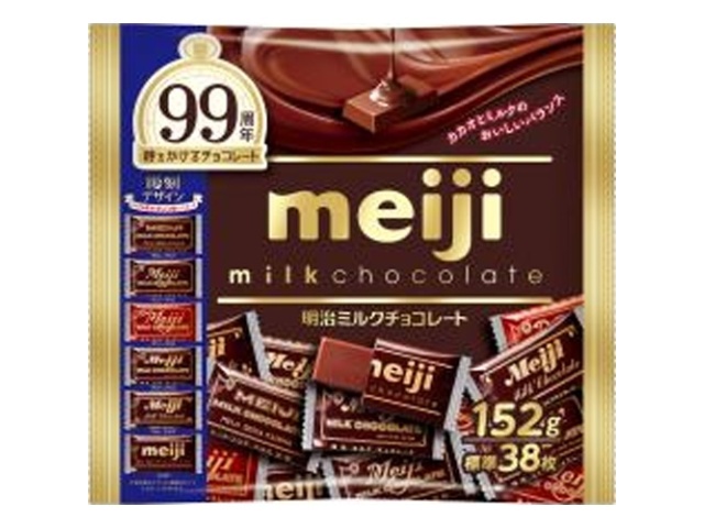 明治 ミルクチョコレート ビッグパック１５２ｇ  【購入入数１２個】