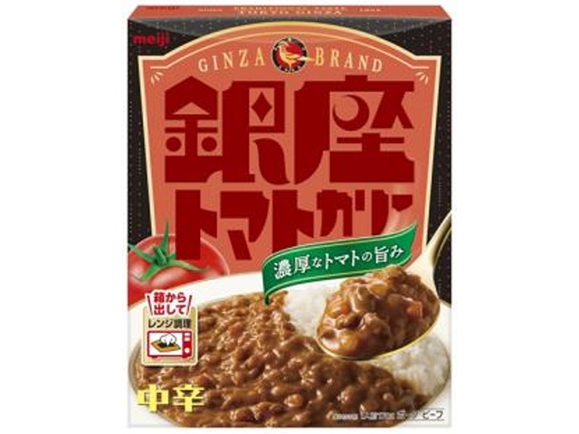 明治 銀座トマトカリー １７０ｇ 【新商品 3/2 発売】 □お取り寄せ品 【購入入数６０個】