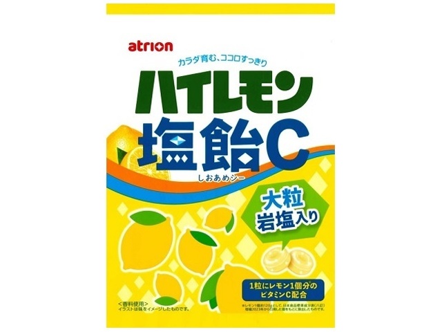 アトリオン ８４ｇハイレモン塩飴Ｃ △ 【購入入数６個】