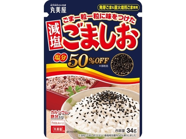丸美屋 味をつけたごましお ３４ｇ □お取り寄せ品 【購入入数１２０個】