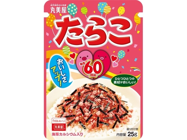 丸美屋 たらこ ２５ｇ △ 【購入入数１０個】