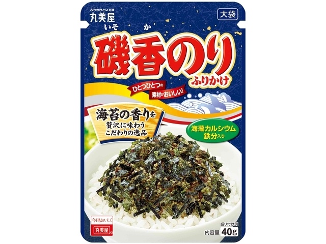 丸美屋 磯香のりふりかけ 大袋４０ｇ □お取り寄せ品 【購入入数８０個】