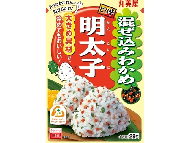 丸美屋 混ぜ込みわかめ 明太子２９ｇ  【購入入数１０個】