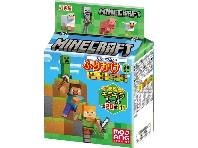 丸美屋 マインクラフトふりかけミニＰ □お取り寄せ品 【購入入数６０個】