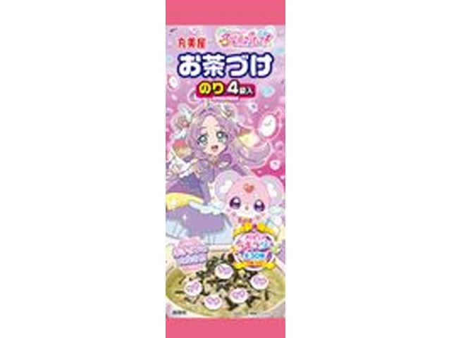 丸美屋 名探偵プリキュアお茶づけのり４袋 【新商品 1/29 発売】 □お取り寄せ品 【購入入数６０個】