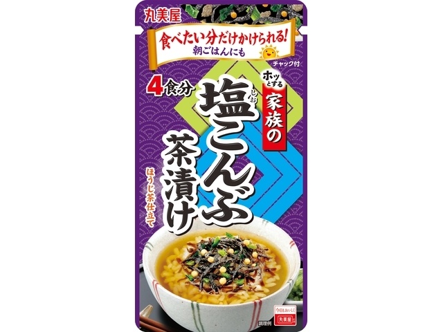 丸美屋 家族の塩こんぶ茶漬け ２８ｇ □お取り寄せ品 【購入入数６０個】
