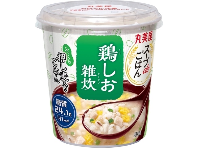丸美屋 スープｄｅごはん 鶏しお雑炊  【購入入数６個】