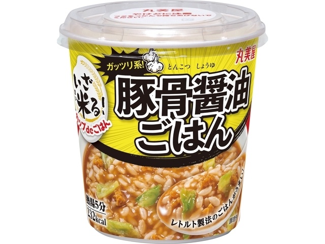丸美屋 カップｄｅごはん豚骨醤油ごはん 【新商品 2/19 発売】 □お取り寄せ品 【購入入数４８個】