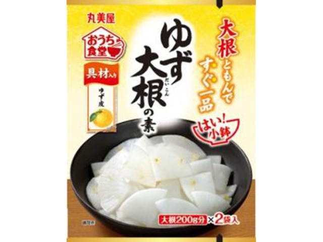 丸美屋 小鉢 ゆず大根の素２６．２ｇ □お取り寄せ品 【購入入数６０個】