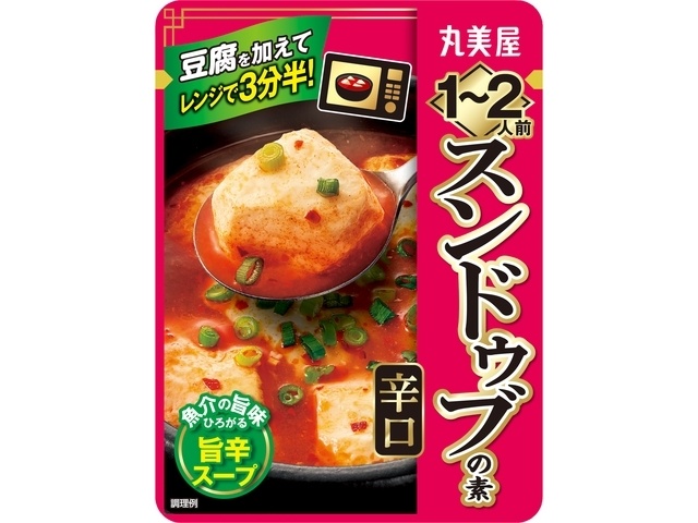 丸美屋 スンドゥブの素 １～２人前 □お取り寄せ品 【購入入数６０個】