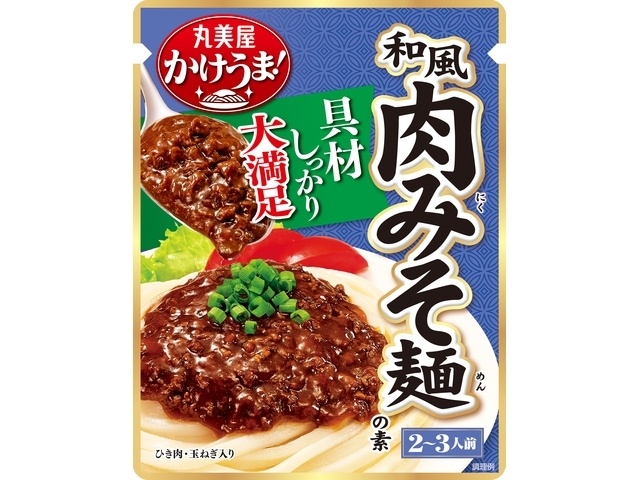丸美屋 かけうま麺用ソース 和風肉みそ麺の素 □お取り寄せ品 【購入入数３０個】