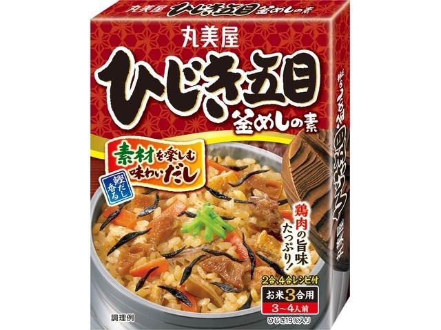 丸美屋 ひじき五目釜めしの素 ２１５ｇ □お取り寄せ品 【購入入数４０個】