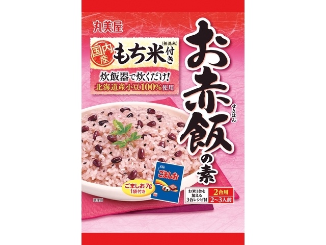 丸美屋 もち米付きお赤飯の素 ３９２ｇ □お取り寄せ品 【購入入数１６個】