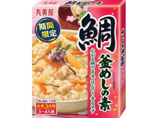 丸美屋 期間限定鯛釜めしの素 １７０ｇ □お取り寄せ品 【購入入数３０個】