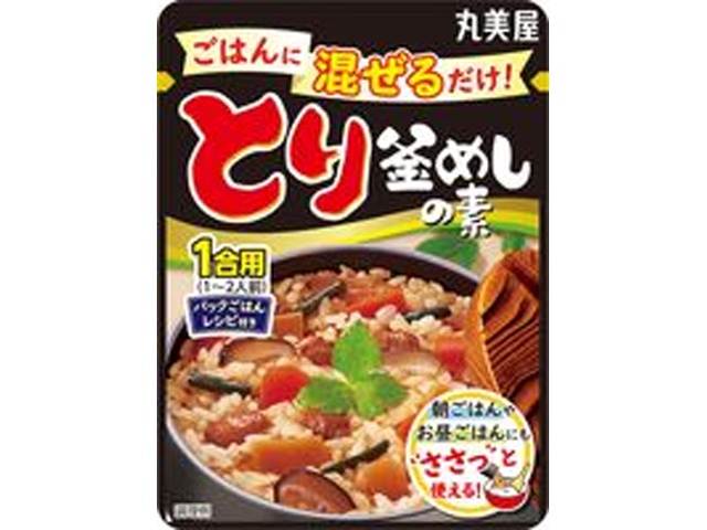 丸美屋 混ぜるだけとり釜めし １合用 【新商品 2/5 発売】 □お取り寄せ品 【購入入数６０個】