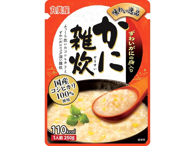 丸美屋 味わい逸品 かに雑炊２５０ｇ □お取り寄せ品 【購入入数３０個】
