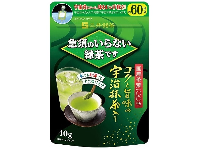 三井 急須のいらない緑茶です ４０ｇ  【購入入数６個】