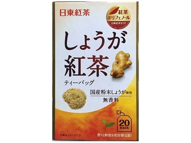 日東 しょうが紅茶 ２０Ｐ □お取り寄せ品 【購入入数４８個】