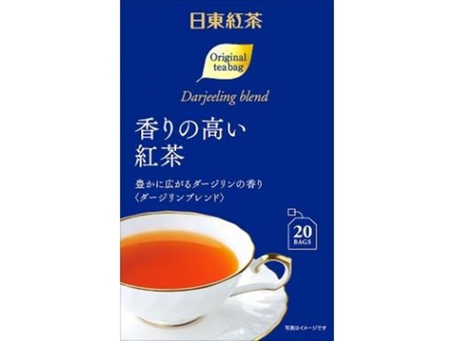 日東 香りの高い紅茶ティーバッグ２０Ｐ □お取り寄せ品 【購入入数４８個】
