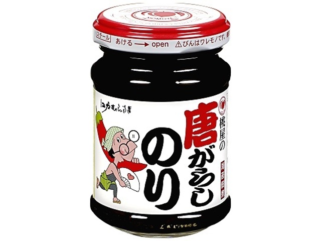 桃屋 唐がらしのり １０５ｇ □お取り寄せ品 【購入入数４８個】