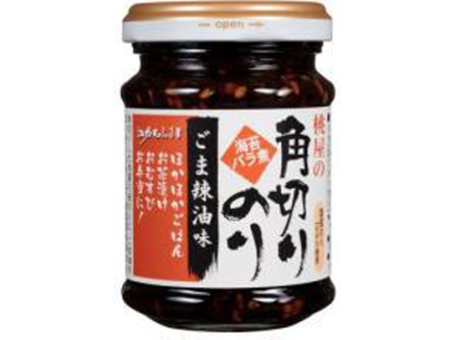 桃屋 角切りのりごまラー油味 ６０ｇ □お取り寄せ品 【購入入数４８個】