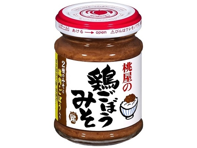 桃屋 鶏ごぼうみそ １００ｇ △ 【購入入数４８個】