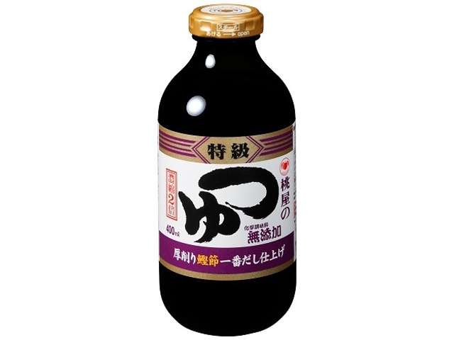 桃屋 つゆ特級 ４００ｍｌ □お取り寄せ品 【購入入数２４個】