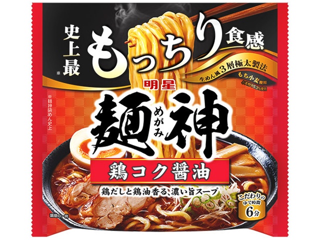 明星 麺神 鶏コク醤油  【購入入数２０個】